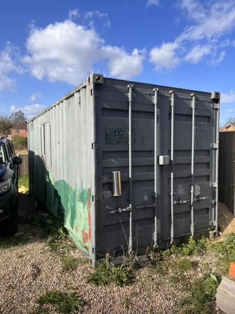 shipping container welfare office site office 8 x 20 ft