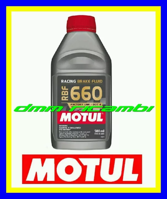 Olio Freni Frizione MOTUL Brake Fluid RBF 660 DOT 4 Moto Fluido DOT4 RBF660 DOT4