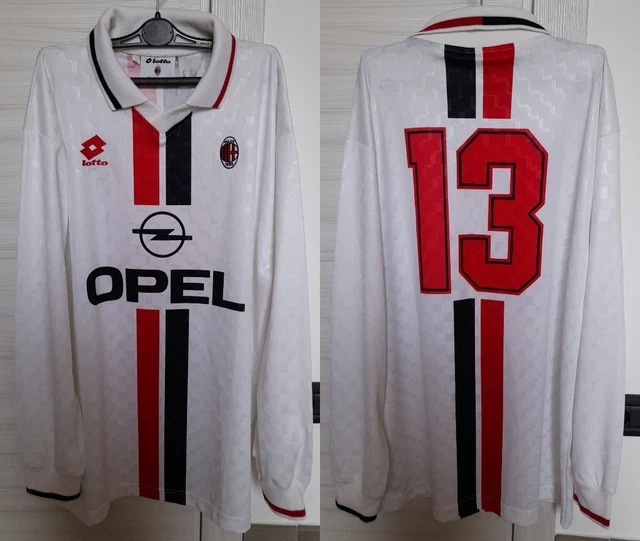 MAGLIA CALCIO AC Milan Primavera N°15 Match Worn 1995/1996 Lotto