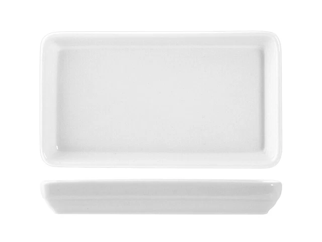 Portaburro In Porcellana Ritzenhoff & Breker - 18x14x7 Cm, Bianco, Lavabile In Lavastoviglie