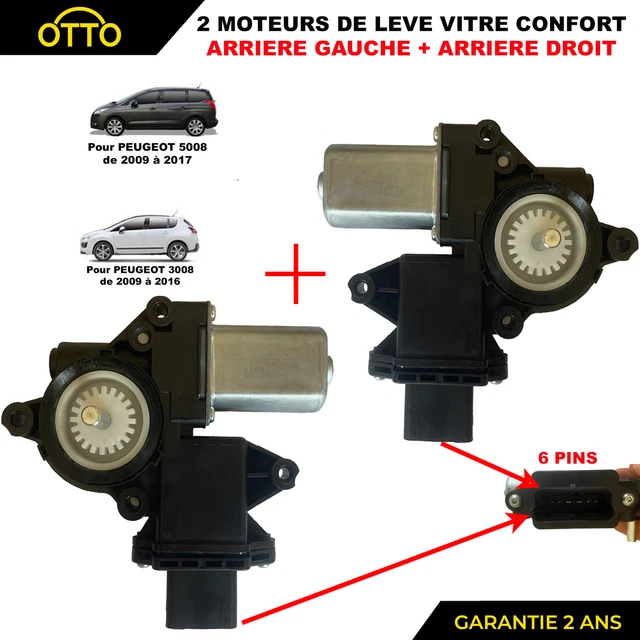 Lot 2 Modules Temic Lève-Vitre Avant/Arrière Pour Renault Laguna II Mégane II Clio III - Neuf