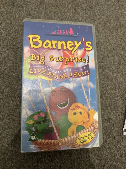 Barney S Big Surprise Vintage Vhs Tape 10 00 Picclick Uk Barney S Big Surprise Vintage Vhs Tape 10 00 Picclick Uk
