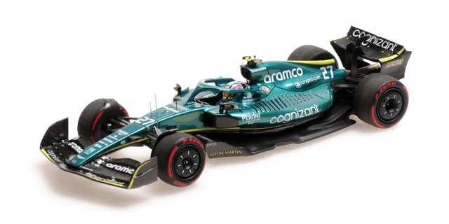 Minichamps 1/43 ASTON MARTIN AMR22 NICO HULKENBERG BAHRAIN GP 2022 Modèle