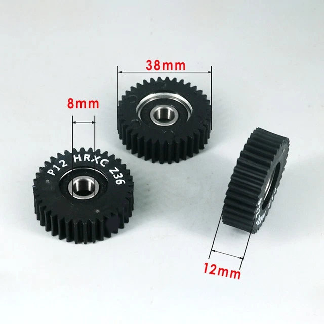 Durable Gears Motor Gear 3Pcs 608-RS ABEC-7 Electric Bike Motor W/ Bearing