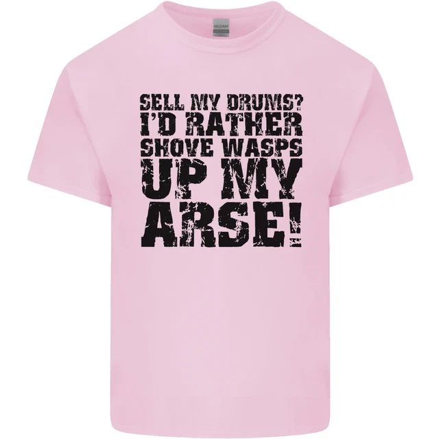 Vendi i miei tamburi? T-shirt da uomo in cotone Drums Drummer Drumming 10