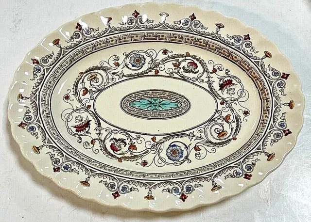 Copeland Spode Florence Pattern 11" Oval Serving Tray