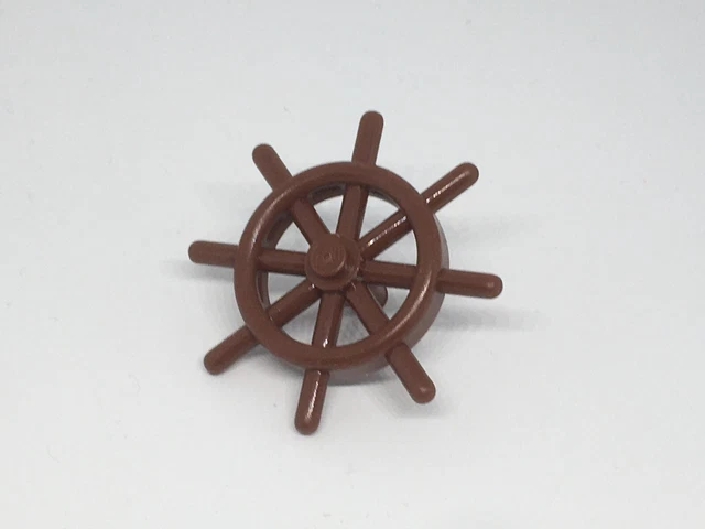 LEGO: Boat Rudder - Ref 4790b Reddish Brown - Set 4195 4184 71042
