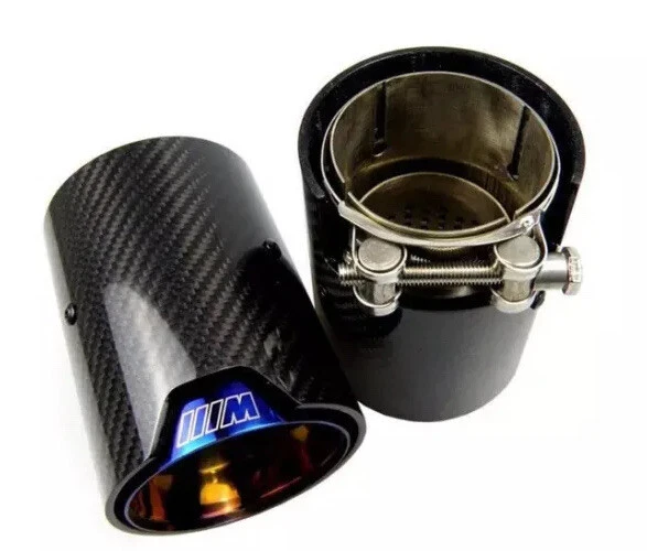 BMW M PERFORMANCE Carbon Fibre Exhaust Tips BMW M335i M340i M435i M440i X2 £145.00 PicClick UK