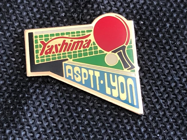 D PIN PINS ENAMEL POSTE PTT ASPTT LYON YASHIMA TENNIS DE TABLE PING PONG EUR 9,99 - FR