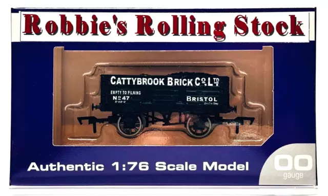 Dapol 00 Gauge - Cattybrook Brick Co Bristol Plank Wagon No.47 (Robbies R.stock)