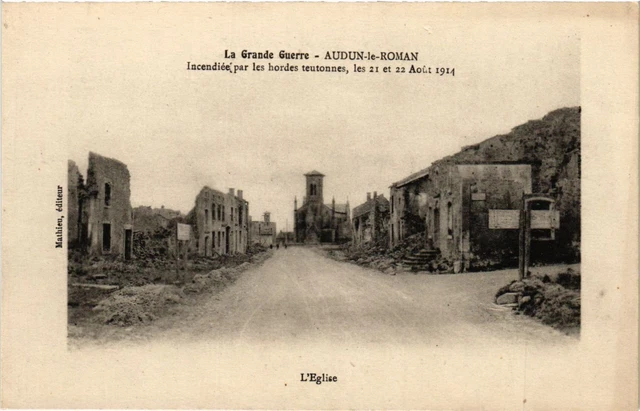 CPA AK Military AUDUN-le-ROMAN (361619)