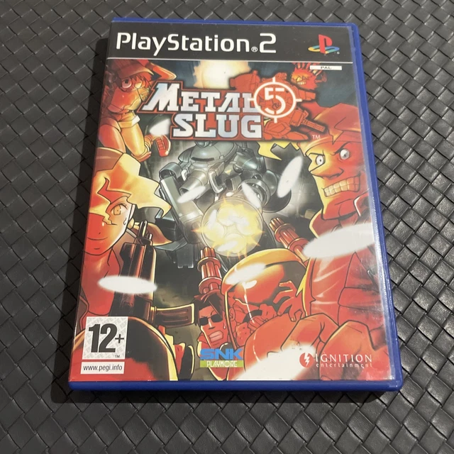 Jeu Metal Slug 3 - PlayStation 2 (PS2) - Version PAL FR Complète - État Correct, Opérationnel