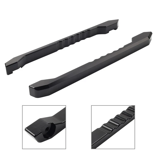 thumbnail image 2 of Suzuki Hayabusa GSX1300R Passenger Grab Rail – Rear Handgrip Bar Black Aluminum 2 of 6