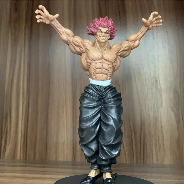 IQITOYS Hanma Baki Figur - Bewegliche Anime Actionfigur 17cm PVC