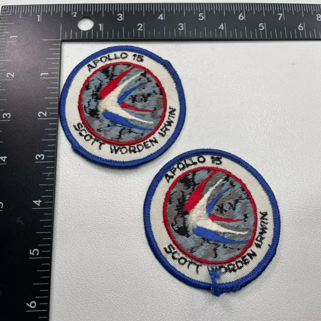NASA Lunar Moon Mission APOLLO 15 Astronaut Patch 261D