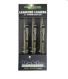 Korda Leadcore Hybrid Lead Clip Weed Silt Karpfenmontage Leadcore Vorfach