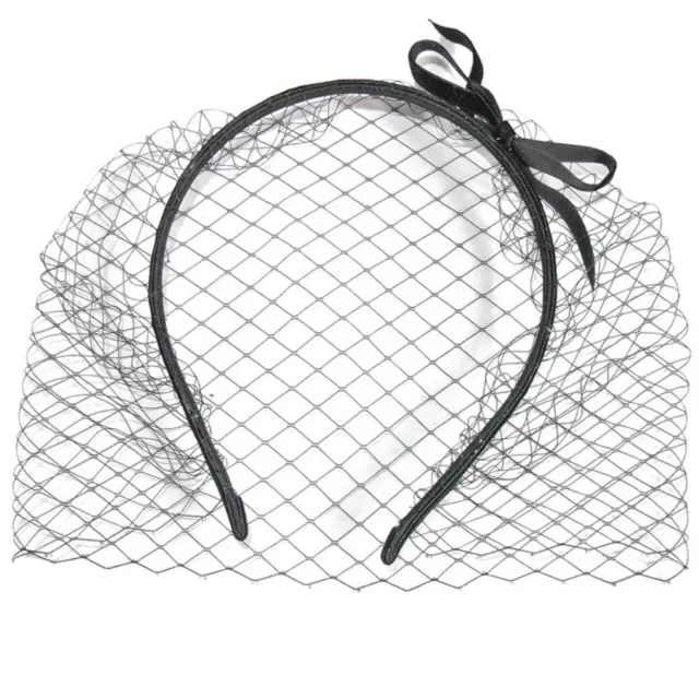 Face-Covering Bridal Face Veils Women Hair Hoop Birdcage Veil Hair Accessories