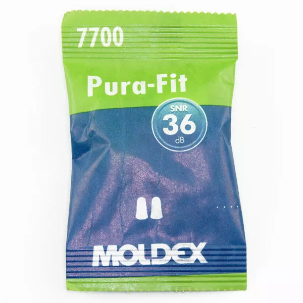 200 Pairs of Moldex Pura Fit 7700 Ear Plugs