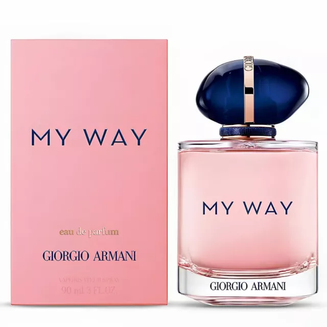 MY WAY by GIORGIO ARMANI Eau de Parfum Spray 3 oz EDP For Women New In Box 90 ml