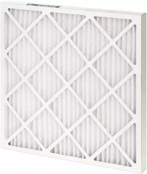 Made in USA 16" x 25" x 4", 35% Efficiency, Wire-Backed Pleated Air Filter ME...