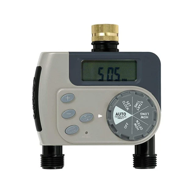 Centralina Programmatore A Batteria 2 Stazioni Amico 2 Buddy Orbit Irrigazion...