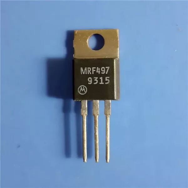 1PCS  RF/VHF/UHF Transistor MOTOROLA TO-220 MRF497 100% Genuine Original