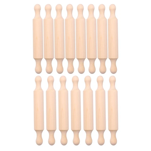 Spilla a rullo in legno lunga 15 pezzi spilla da cucina lunga 6 pollici SmalP8