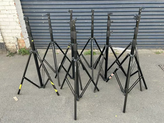 Elinchrom Iluminación Soportes Aire Sprung Trabajo Lote De 8