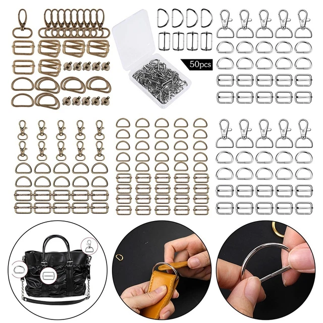 Komplettset Metall Lobste Buckler Zubehör zum Selbermachen Tasche Gürtel Produ