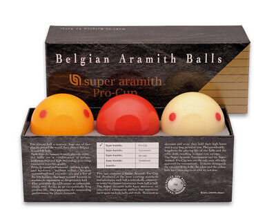 Aramith Carambolage Jeu de Balle 61,5 Super Aramith Pro Cup 