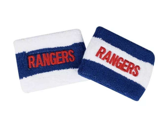 Glasgow Rangers FC Football Sweatbands 1980s Retro Vintage