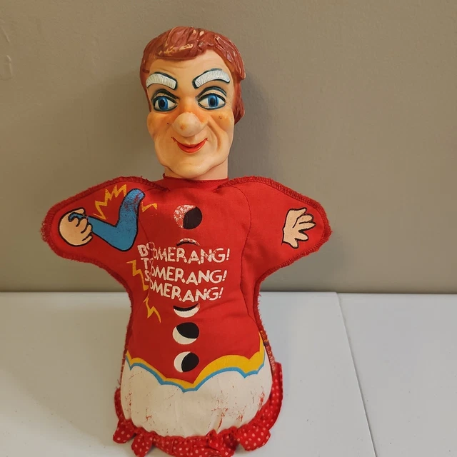 VINTAGE 1977 Ideal Mr Rogers Neighborhood Lady Elaine Fairchilde 12" Hand Puppet