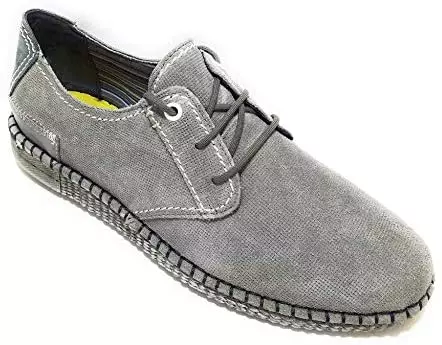 Scarpe Casual Polacco Uomo Wags Urban 876775 Pelle Cenere Originale Pe 2020