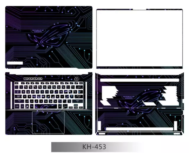Dazzle Vinyl Laptop Special Sticker Skin For ASUS ROG Zephyrus M16 GU603 2023