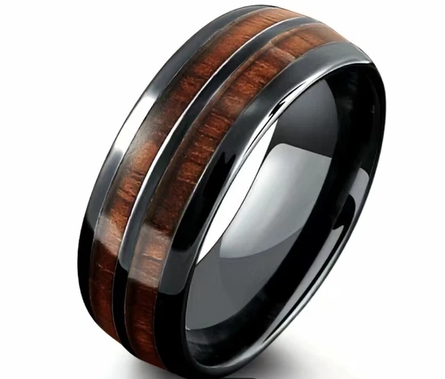 Wine Barrel Ring. Size 10 Women’s, 6mm Width.