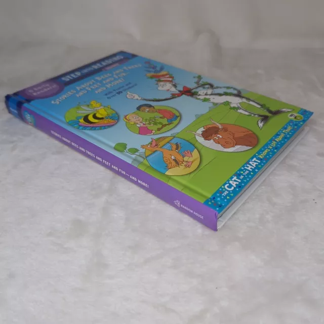Dr Seuss Cat Hat Stories About Bees Trees Feet Fur-Step Into Reading w/Stickers 3