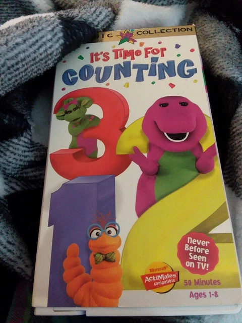 BARNEY - ITS Time For Counting (VHS, 1998) £2.88 - PicClick UK