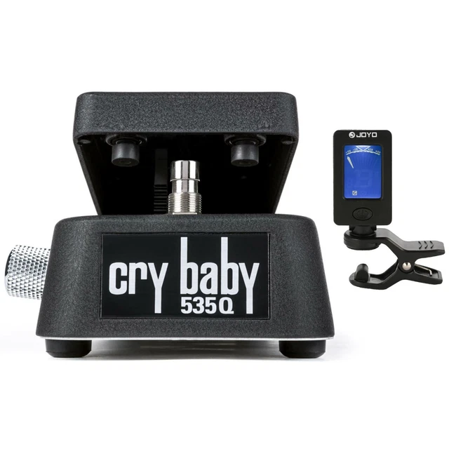 Dunlop 535Q Cry Baby Multi-Wah Guitar Effects Pedal with Tuner
