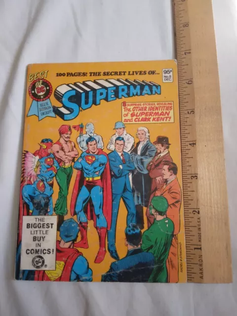 Best Of Dc - Blue Ribbon Digest #8 - The Secret Lives Of Superman 1980