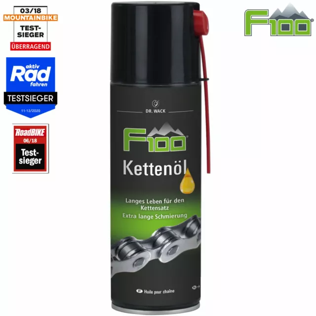 Dr. Wack F100 Kettenöl Spray Pflege Rostschutz Schmiermittel 300 ml