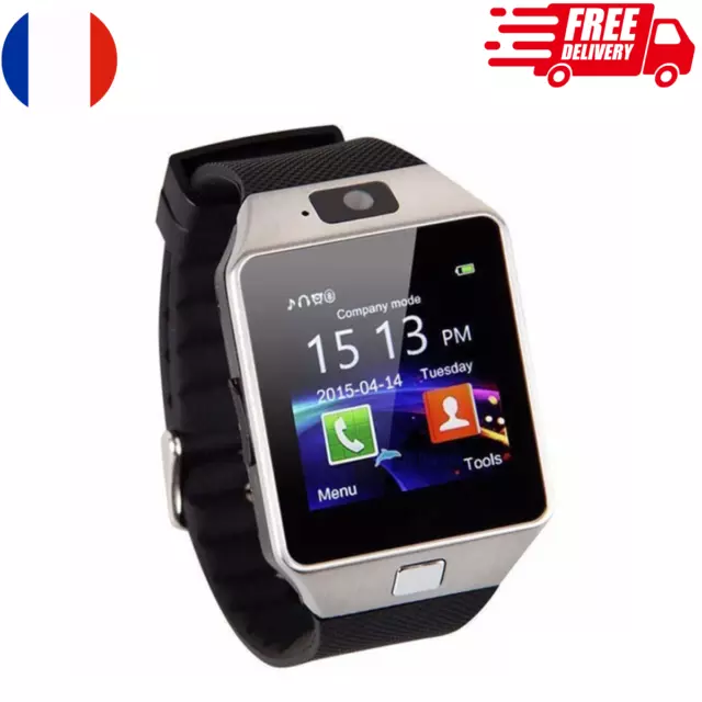 Montre Intelligente avec Bluetooth pour  IOS et Android Bracelet Smart Watch