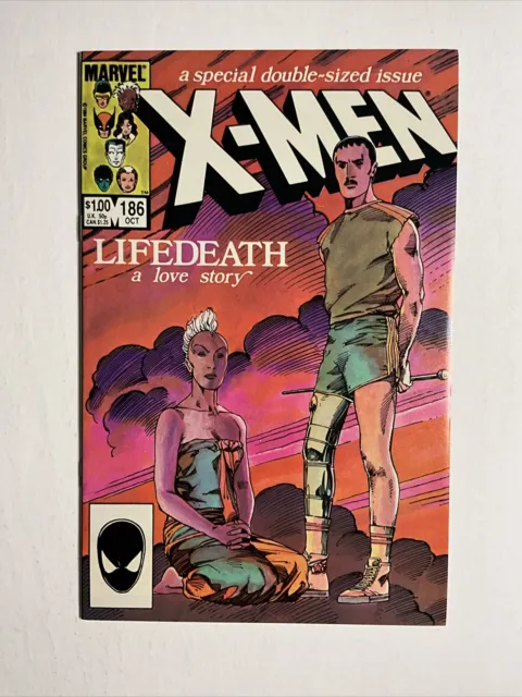 Uncanny X-Men #186 (1984) 8.0 VF Marvel High Grade Copper Age Comic Book