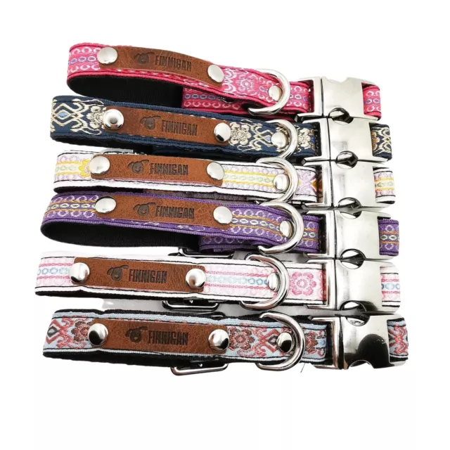 Finnigan Designer Dog Collar (Vintage Collection) Small