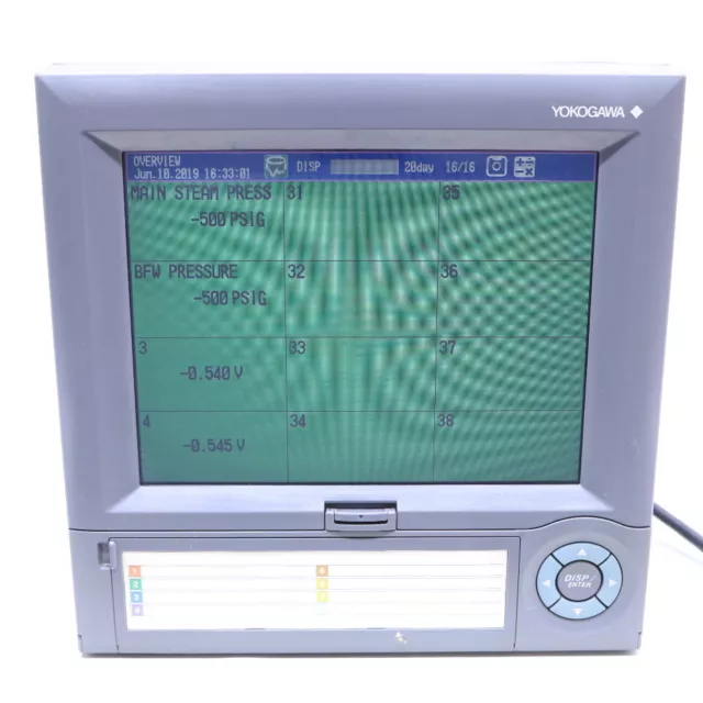 * Yokogawa Daqstation Dx204-3 Style S4 Suffix -2/Ar1/M1 Chart Recorder