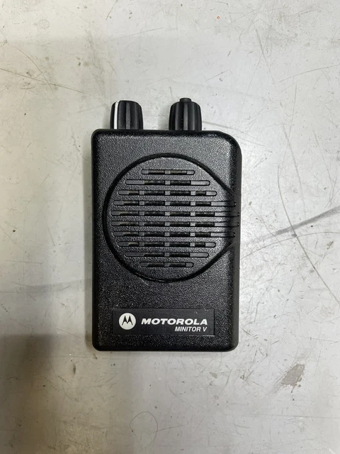 Motorola Minitor V Pager 151 - 158.9975 MHz 2-Ch  - UNTESTED