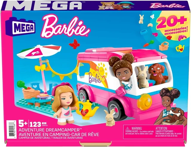 Barbie Dreamtopia Coffret Heure du Goûter, Poupées et Chelsea avec Service à Thé et Gteau à Monter, Jouet pour Enfant, FPL88