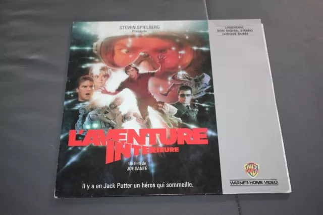Laserdisc PAL Film L'AVENTURE INTÉRIEURE  TRES BON ETAT Version Française