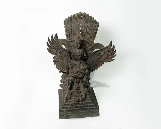 Lord Vishnu Bronze Statue, Hindu God Figurine, Eagle, God, Garuda, Best Gift