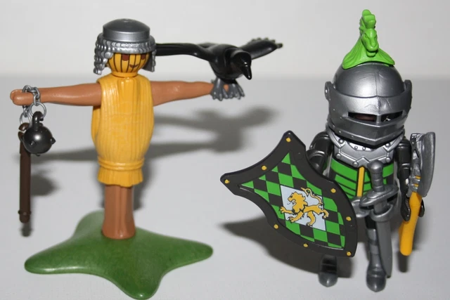 Playmobil 4768 - Chevalier Du Lion Avec Mannequin D'Entraînement - Jeu De Construction Avec Voiture Et Accessoires - 9