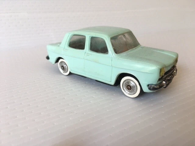 Ancienne Voiture Minière Dinky Simca 8 Sport Vert Pâle - Échelle 1:43, Zamak, France